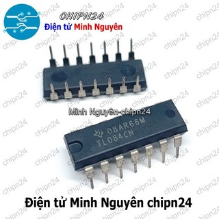 [1 con] (DT) IC TL084 DIP-14 Hàng Tốt (TL084CN TL 084)