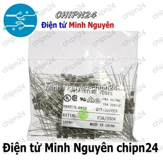 [5 CÁI] (KG2) Cầu Chì 3.6x10mm 4A DIP (250V Chân cắm)