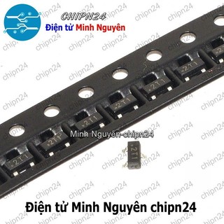 [25 con] (G10.1) Transistor Dán S9012 (2T1) SOT-23 PNP 500mA 40V (SMD) 9012