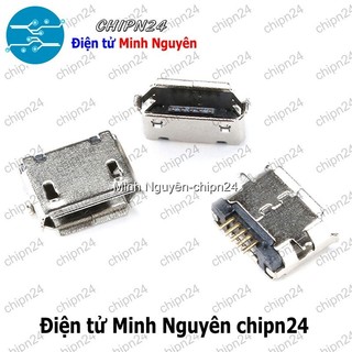 [4 cái] (K148) Đầu Micro USB V2 MK5P (Đầu Jack USB Hàn Board)