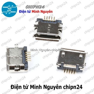 [4 cái] (K148) Đầu Micro USB V2 MK5P (Đầu Jack USB Hàn Board)