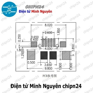 [4 cái] (K148) Đầu Micro USB V2 MK5P (Đầu Jack USB Hàn Board)