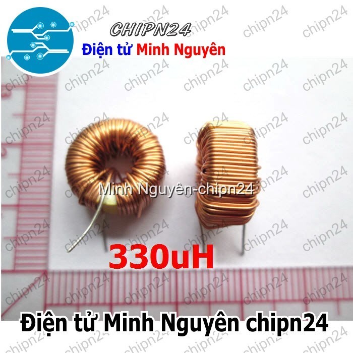 [2 cái] (K198) Cuộn cảm xuyến 3A 330uH DIP