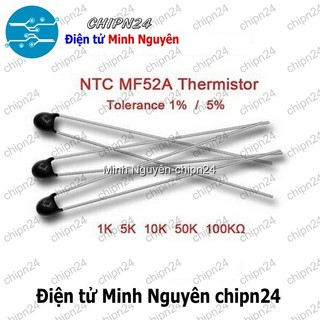 [5 con] (K501) Điện Trở Nhiệt NTC MF52A 1K 5%