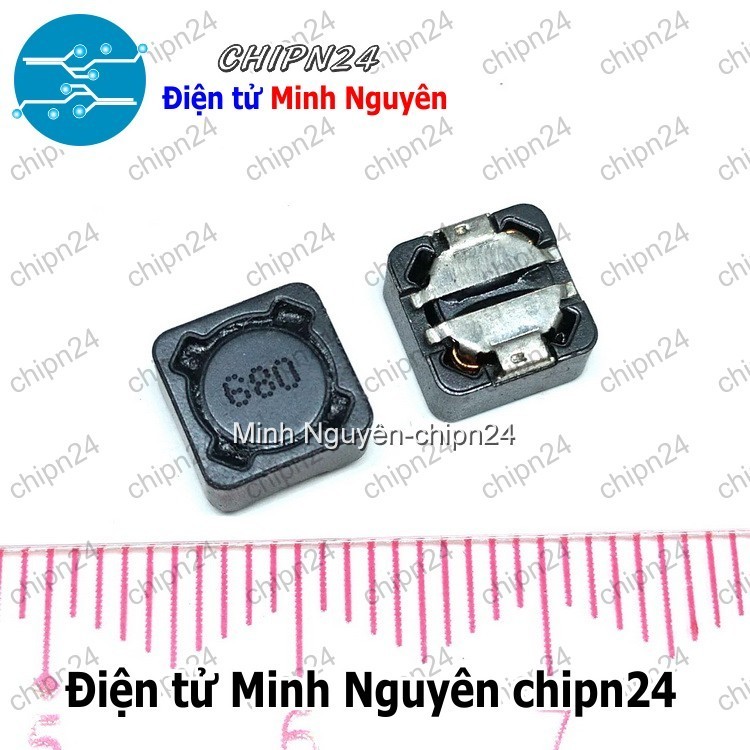 [3 CÁI] (KG2) Cuộn Cảm Dán CD74R 68uH [680] (SMD Dán)