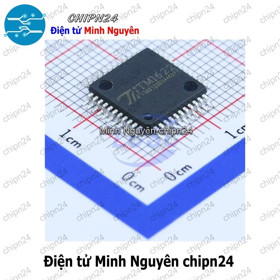[1 con] (SOP) IC Dán TM1622 LQFP-44 Hàng Tốt (SMD) (1622)