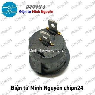 [2 cái] (F98.2) Công tắc Tròn 20MM Đỏ 2 Chân 2 vị trí (6A 250VAC) (CTTD2C20mm)