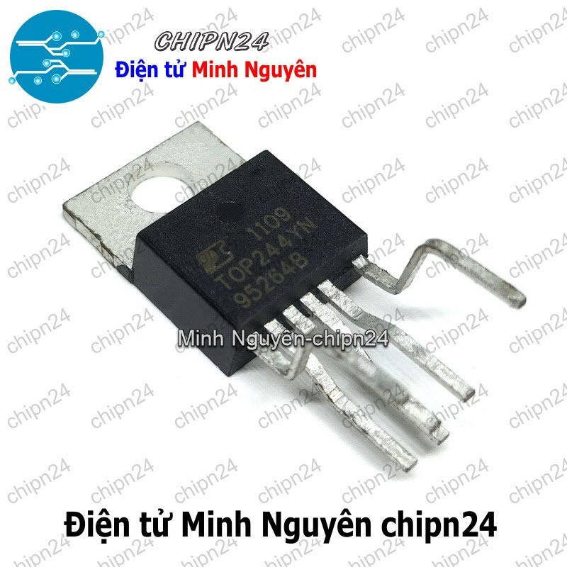 [1 con] (DIP) IC TOP244YN TO-220-6 (TOP244 65W 700V) (IC điều khiển Nguồn TV, LCD, monitor)