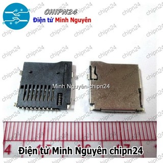 [2 cái] (H19) Socket thẻ nhớ MicroSD V1 (có lò xo)