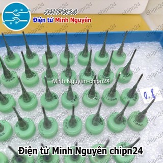 [1 cây] Mũi phay mạch in CNC 0.8mm (Mạch điện tử, PCB)