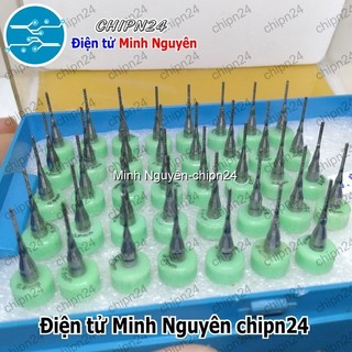 [1 cây] Mũi phay mạch in CNC 0.8mm (Mạch điện tử, PCB)