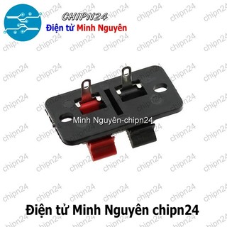 [2 cái] (Q52) Trạm kẹp loa 2 chấu