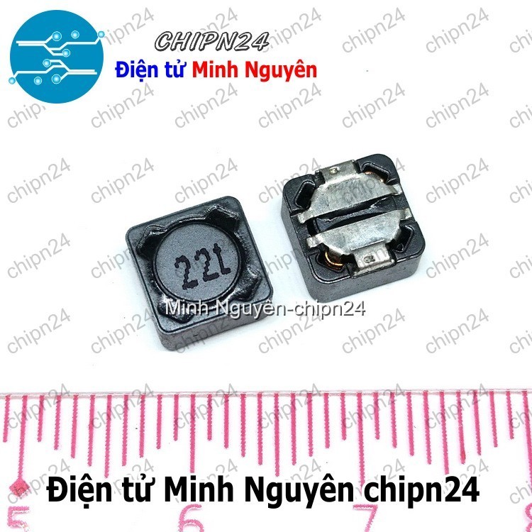 [3 CÁI] (KG2) Cuộn Cảm Dán CD74R 220uH [221] (SMD Dán)