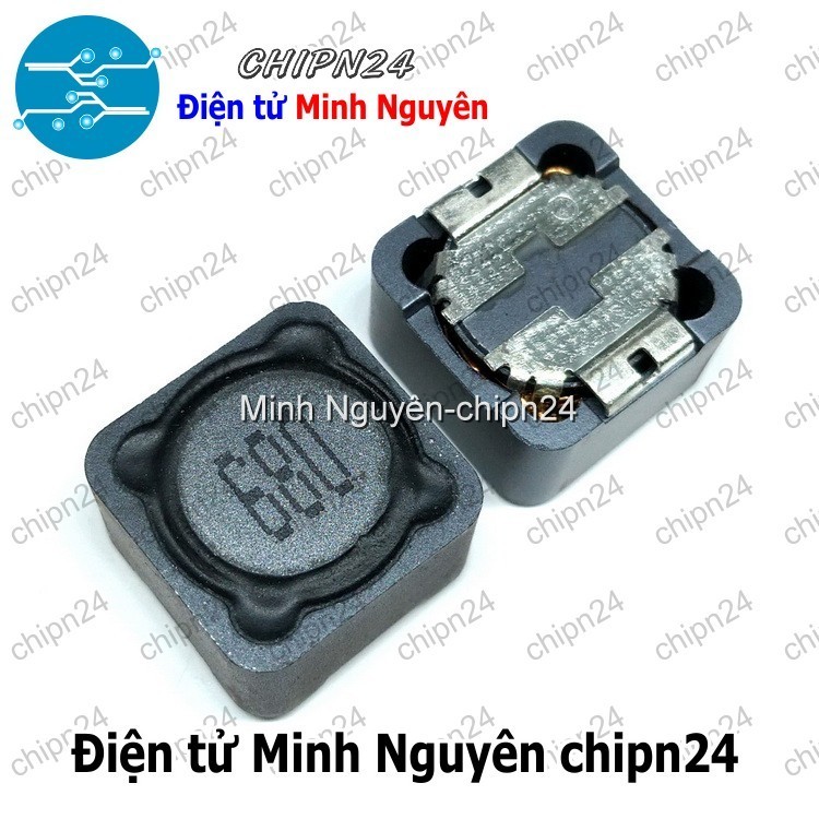 [3 CÁI] (KG2) Cuộn Cảm Dán CD127 68uH [680] [SMD Dán]