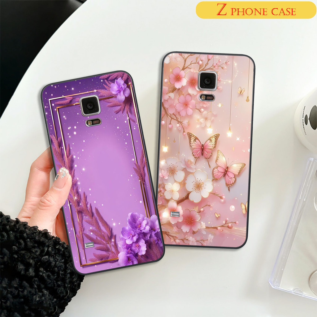 Ốp lưng Samsung Note 4 / Note 5 in hình hoa xinh Z Phone Case