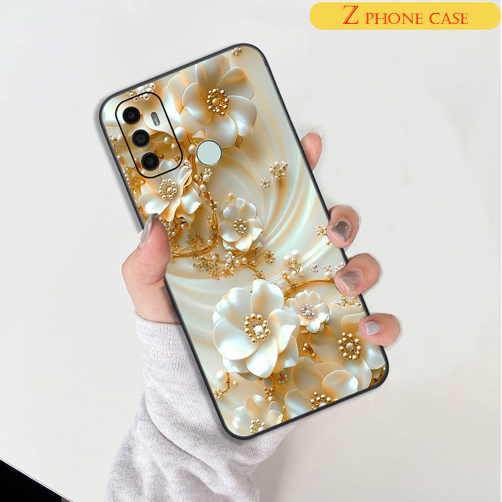 Ốp lưng Oppo A32 / A53 in hình hoa xinh Z Phone Case