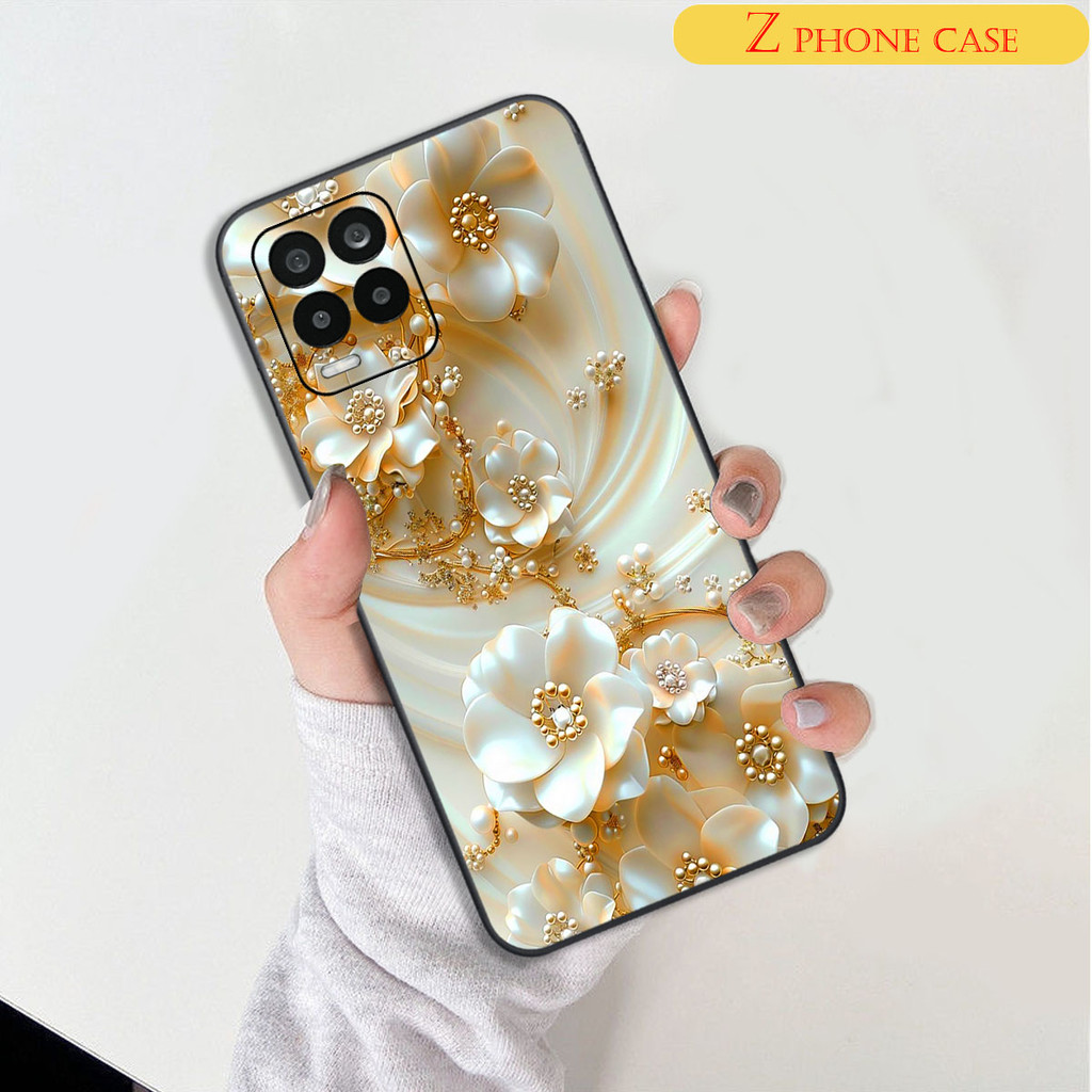 Ốp lưng Realme 8 in hình hoa xinh Z Phone Case