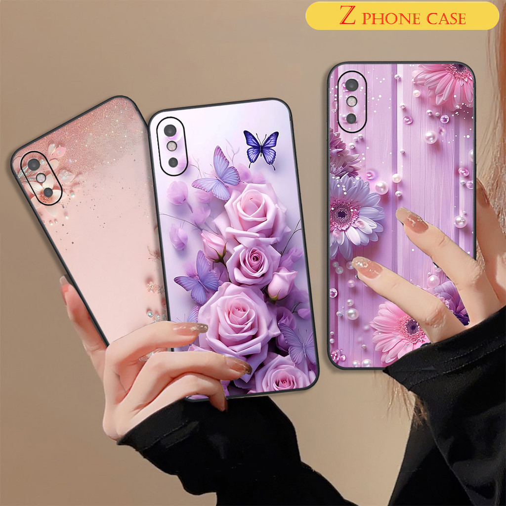 Ốp lưng Iphone X / XS / XR / XS MAX in hình hoa xinh Z Phone Case