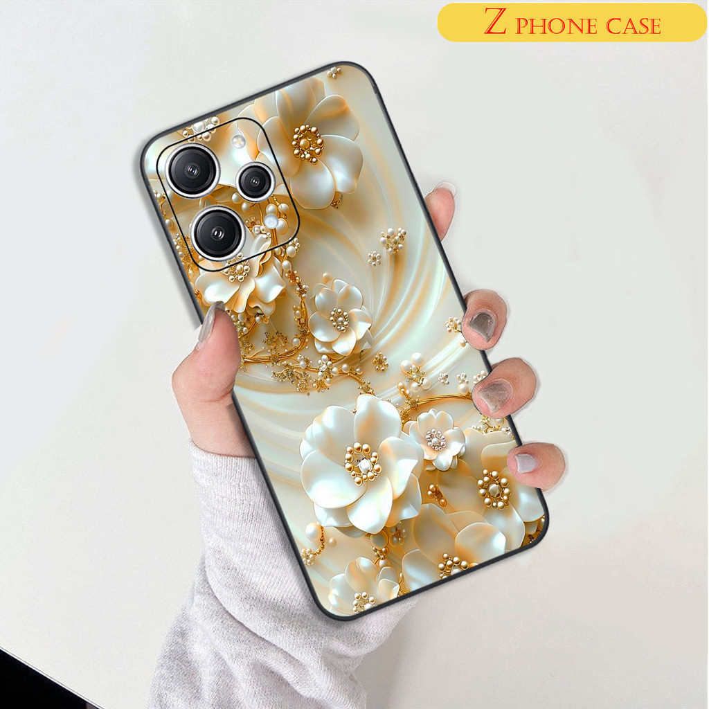 Ốp lưng Xiaomi Redmi 12 in hình hoa xinh Z Phone Case