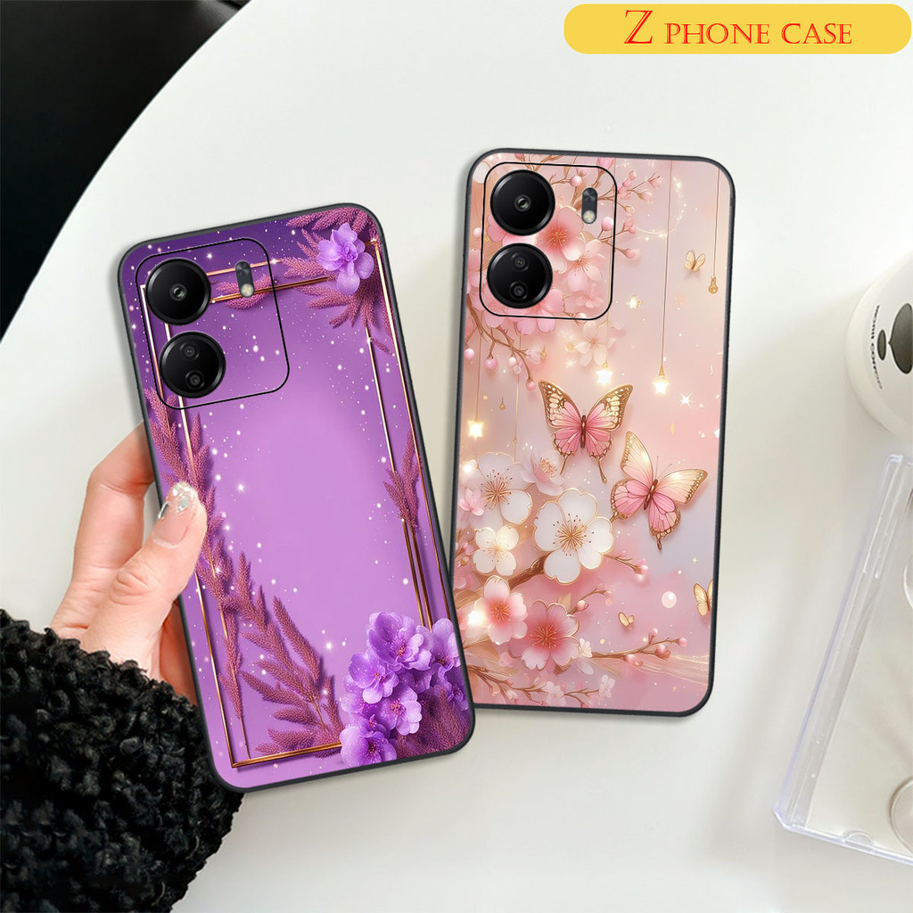 Ốp lưng Xiaomi Redmi 13C / Poco C65 in hình hoa xinh Z Phone Case