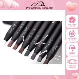 Chì xé kẻ mày cứng xịn gảy sợi Haozhuang Make Up Milano Eyebrow Pencil
