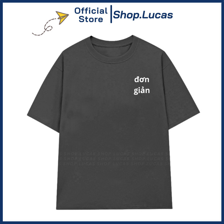 Áo Thun In Chữ ĐƠN GIẢN Slogan Hài Hước Unisex Nam Nữ Hot TrenD COTTON SU MÁTUT