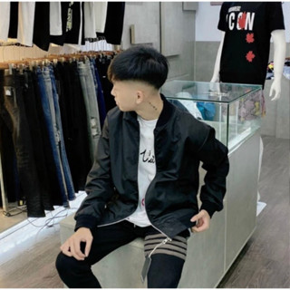 [HOT] Áo Khoác Gió Trơn Nam nữ tiện nghi bắt mắt. Áo Bomber Gió thời thượng 019