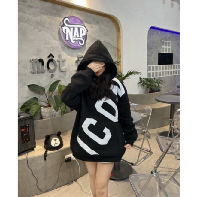   HOT  Áo Hoodie dsq icon Nam Nữ Mũ 2 lớp chất nỉ. áo khoác bên ngoài hoodie thời thượng 012 