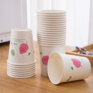  Set 50 Cốc Giấy Dùng 1 Lần Ly Giấy Uống Nước 235ml An Toàn Vệ Sinh - BV49 