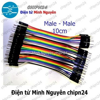 [20 sợi] (P67) Dây Cắm Test Board 10cm Đực-Đực
