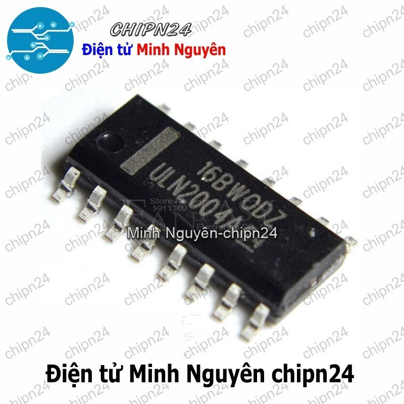 [2 con] (SOP) IC Dán ULN2004 SOP-16 (SMD) (ULN2004A 2004)