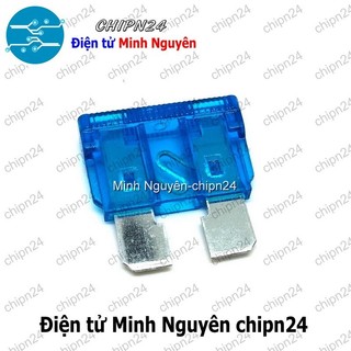 [10 CÁI] (F70) Cầu chì ô tô 4S 15A Lớn
