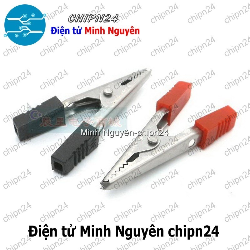 [2 cặp] (F110) Kẹp cá sấu 304