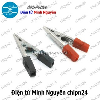[2 cặp] (F110) Kẹp cá sấu 304