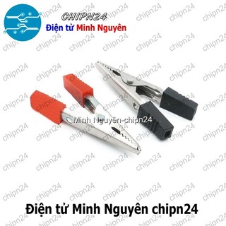 [2 cặp] (F110) Kẹp cá sấu 304
