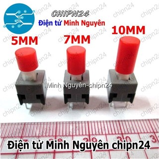[10 cái] Nắp chụp nút nhấn tự giữ cao 5mm