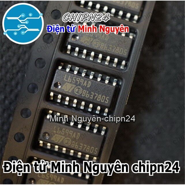 [1 con] (SOP) IC Dán L6599 SOP-16 Hàng Tốt (SMD) (L6599D 6599)