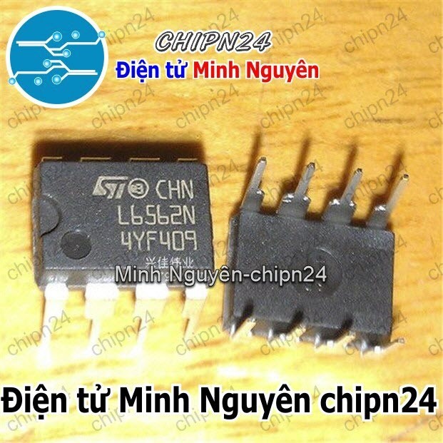 [1 con] (DT) IC L6562 DIP-8 Hàng Tốt (L6562N 6562)
