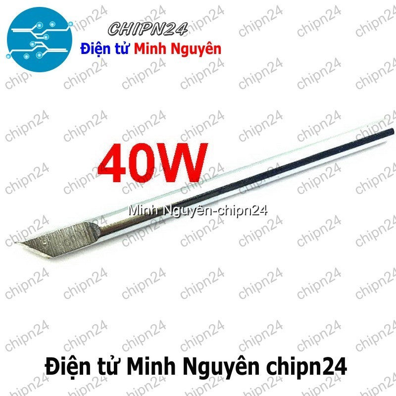 [1 cái] (K33) Đầu Mũi hàn Dao 40W (cho Mỏ hàn Nung)