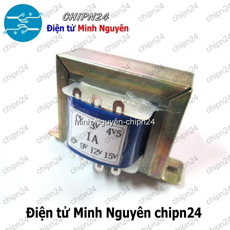 [1 CỤC] (XD) Biến áp sắt 12V 1A