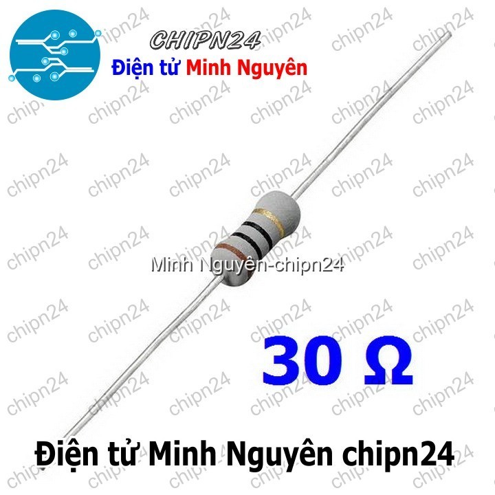 [10 CON] (F150) Điện Trở 30R 1W 5%