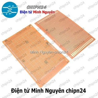 [1 tấm] Testboard 1 mặt thường 9x15cm (Board đồng đục lỗ PCB, Testboard cắm hàn)