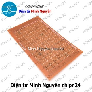 [1 tấm] Testboard 1 mặt thường 9x15cm (Board đồng đục lỗ PCB, Testboard cắm hàn)