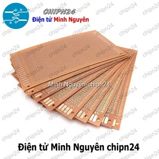 [1 tấm] Testboard 1 mặt thường 9x15cm (Board đồng đục lỗ PCB, Testboard cắm hàn)