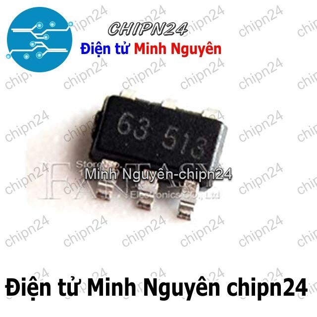[1 con] (SOP) IC Dán OB2263 SOT23-6 (SMD) (OB2263MP) (IC dao động Nguồn xung)