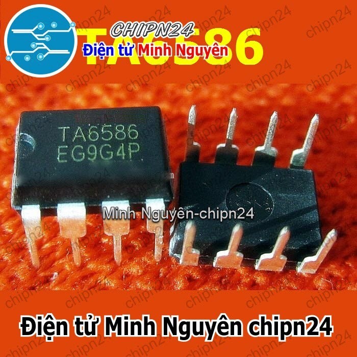 [1 con] (DT) IC TA6586 DIP-8 Hàng Tốt (6586)