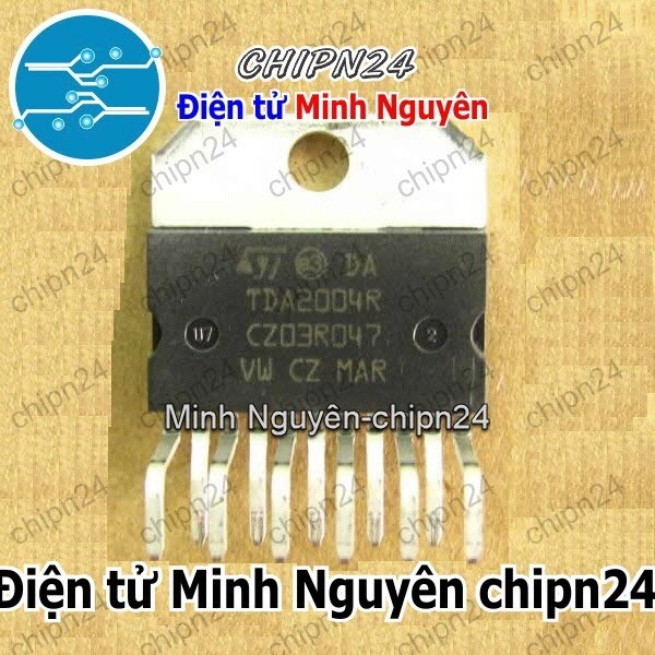 [1 con] (DIP) IC TDA2004 Multiwatt-11 (IC Khuếch đại âm thanh)