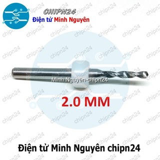[1 cây] Mũi khoan mạch in CNC 2.0mm (Mạch điện tử, PCB)