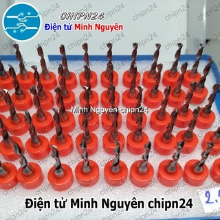 [1 cây] Mũi khoan mạch in CNC 2.1mm (Mạch điện tử, PCB)