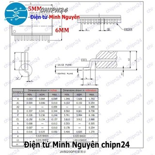 [2 con] (SOP) IC Dán JXI5020GP SSOP-24 Hàng Tốt (SMD) (JXI5020 5020)